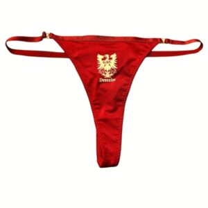 Dames string rood