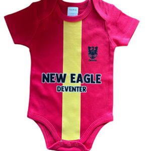 Baby romper rood/geel
